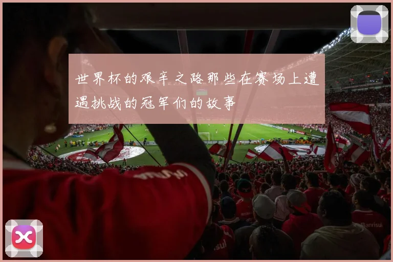 世界杯的艰辛之路那些在赛场上遭遇挑战的冠军们的故事
